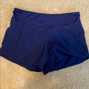 Blue Lululemon Shorts